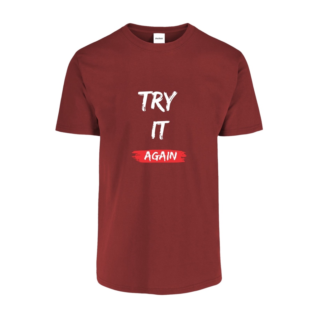 Playera CR/MC Estampada TRAY IT AGAIN