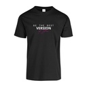 Playera CR/MC Estampada BE THE BEST VERSION OF YOU